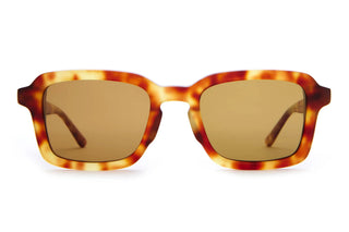 Crap Eyewear Heavy Tropix Sunglasses - Blonde Tortoise Bio/Polarized Mustard