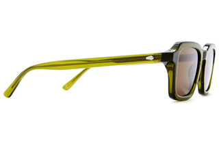 Crap Eyewear Heavy Tropix Sunglasses - Crystal Olive Bio/Polarized Bronze