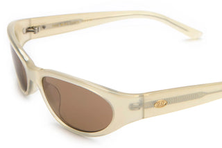 Crap Eyewear Mini Funk Sunglasses - Champagne Glitter Bio/Shroom