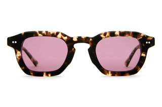 Crap Eyewear No Wave Sunglasses - Desert Tortoise Bio/Polarized Plum