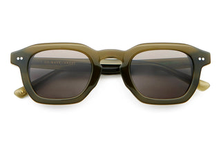 Crap Eyewear No Wave Sunglasses - Seaweed Bio/Polarized Smoke