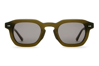 Crap Eyewear No Wave Sunglasses - Seaweed Bio/Polarized Smoke