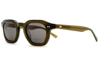 Crap Eyewear No Wave Sunglasses - Seaweed Bio/Polarized Smoke
