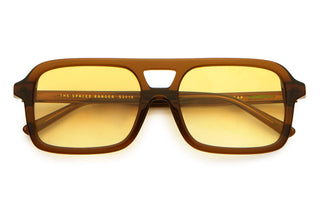 Crap Eyewear Spaced Ranger Sunglasses - Crystal Hemp Bio/Gold Gradient