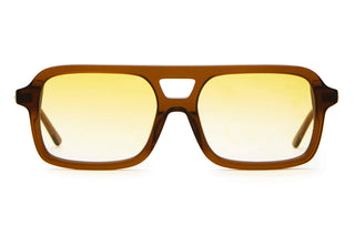 Crap Eyewear Spaced Ranger Sunglasses - Crystal Hemp Bio/Gold Gradient
