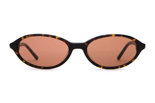 Crap Eyewear Star Locket Sunglasses - Dark Tortoise Bio/Cinnamon