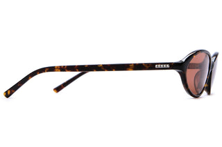 Crap Eyewear Star Locket Sunglasses - Dark Tortoise Bio/Cinnamon