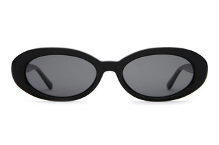 Crap Eyewear Sweet Leaf Sunglasses - Black Bio/Polarized Grey