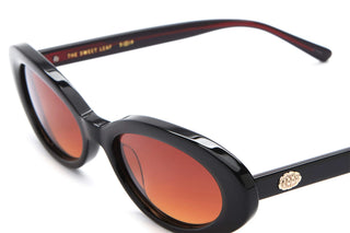 Crap Eyewear Sweet Leaf Sunglasses - Black Bio/Rosewood Sunset