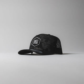 Camionero retro hexagonal