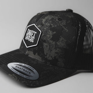 Camionero retro hexagonal