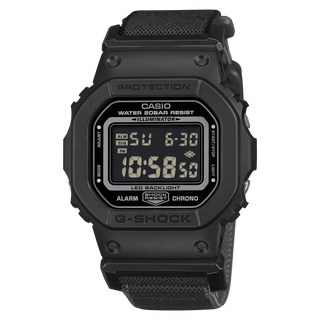 G-SHOCK DW5600MNC-1 Watch - Black Cloth Band