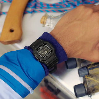 G-SHOCK DW5600MNC-1 Watch - Black Cloth Band