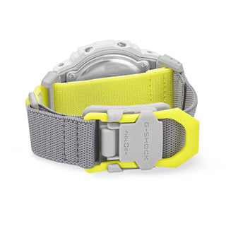 G-SHOCK DW5600MNC-7A8 Watch - Grey/Neon Yellow Cloth Band