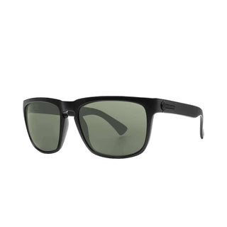 Electric Knoxville Matte Black/Grey Polarized Sunglasses - Classic Style, Melanin-Infused Lenses, Lightweight
