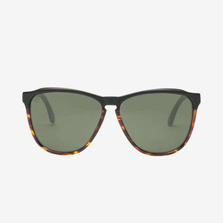Electric Eyewear 70s inspired Encelia sunglasses with square-round shape, Grilamid frames, and melanin-infused lenses.