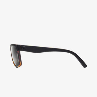 Swingarm Darkside Tort Polarized Sunglasses - Lightweight, Melanin-Infused Lens, Innovative Hinge System