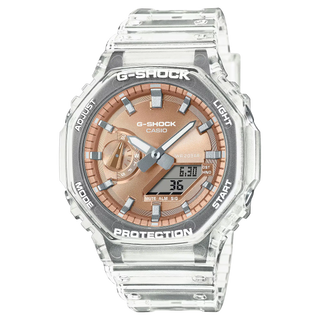 G-SHOCK GA2100BM-7A5 Watch - Rose Gold/Translucent
