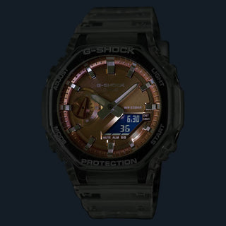 G-SHOCK GA2100BM-7A5 Watch - Rose Gold/Translucent