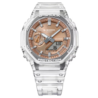 G-SHOCK GA2100BM-7A5 Watch - Rose Gold/Translucent