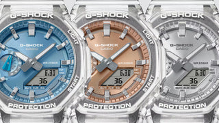 G-SHOCK GA2100BM-7A5 Watch - Rose Gold/Translucent