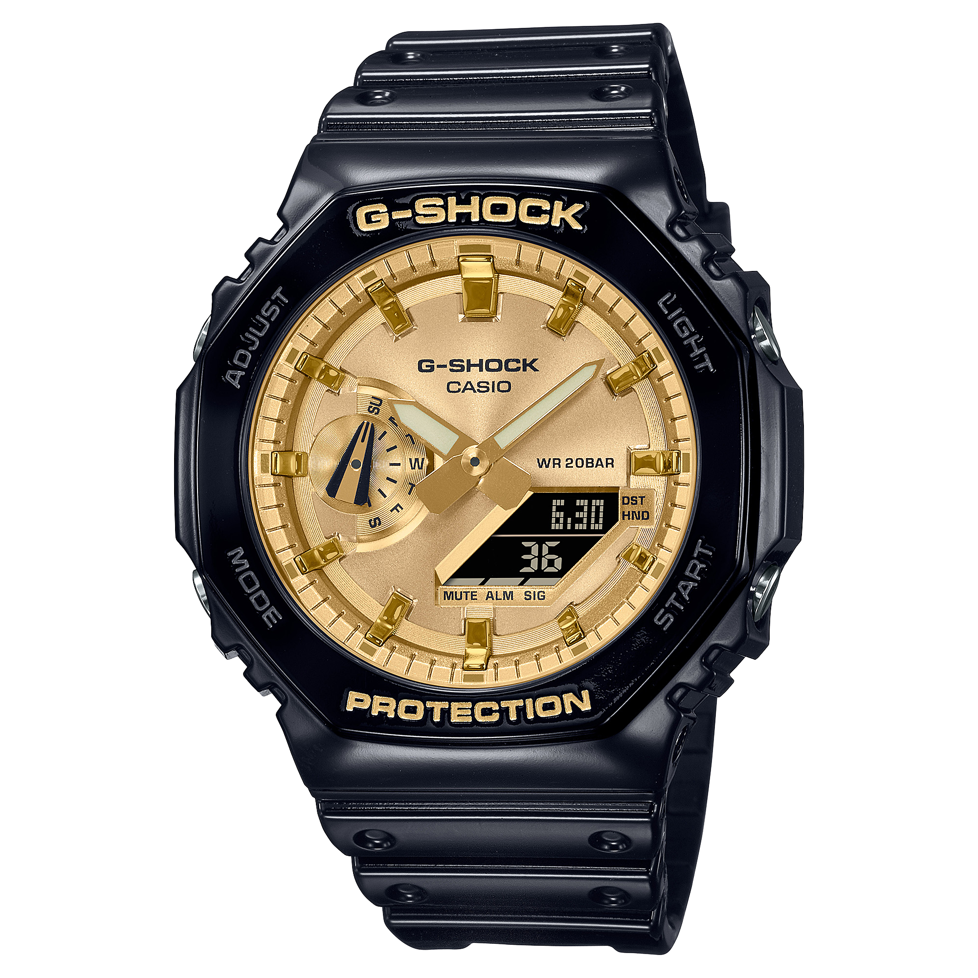 G-SHOCK GA2100GB-1A Watch Black/Gold – Drift House G-SHOCK GA2100GB-1A Watch Black/Gold – Drift House