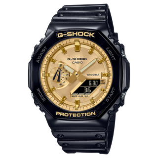 G SHOCK GA2100GB 1A Watch Black Gold Drift House