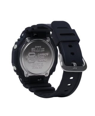 GA-2100SR-1A G-Shock watch with iridescent rainbow crystal, gradated finish, durable build, and unique light-reflective color pattern.