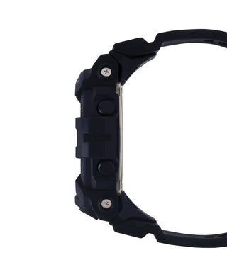G-SHOCK GBD800-1B Digital Watch in black, sports-focused, app connectivity, step tracking, versatile for training and daily wear.