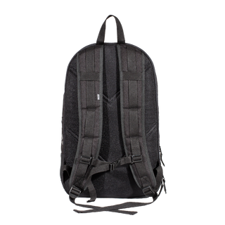 Grizzly G-Script Backpack in Black with suede zipper pulls