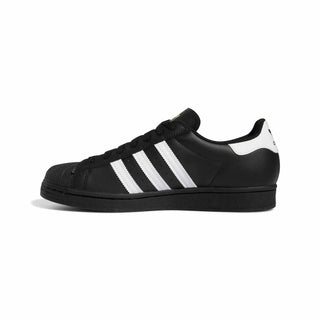 adidas Superstar in Black with a white background