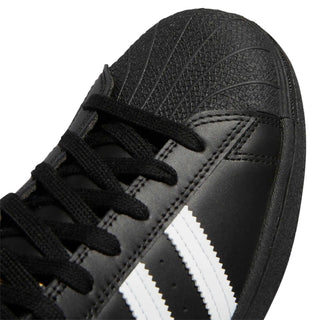 adidas Superstar in Black with a white background