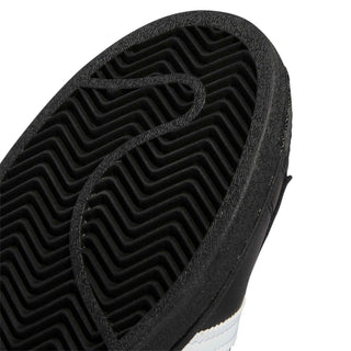 adidas Superstar in Black with a white background