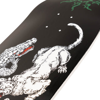 Welcome Skateboard 9.0 Jake Yanko Swamp FIght on Panther Pro Deck, featuring artwork by Jason Celaya
