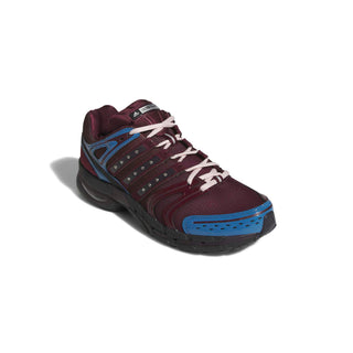 adidas Originals Adistar Control 5 "Hardies" in Aurora Ruby/Maroon/Dusky Ink — 00s running-inspired silhouette with open mesh upper, Adiprene+ forefoot cushioning, 3-Stripes, and Badge of Sport logo