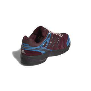 adidas Originals Adistar Control 5 "Hardies" in Aurora Ruby/Maroon/Dusky Ink — 00s running-inspired silhouette with open mesh upper, Adiprene+ forefoot cushioning, 3-Stripes, and Badge of Sport logo
