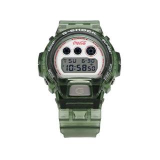 Limited-edition G-SHOCK watch inspired by Coca-Cola's classic green bottle design.