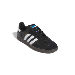 adidas Samba ADV black white gum skate shoes low profile classic