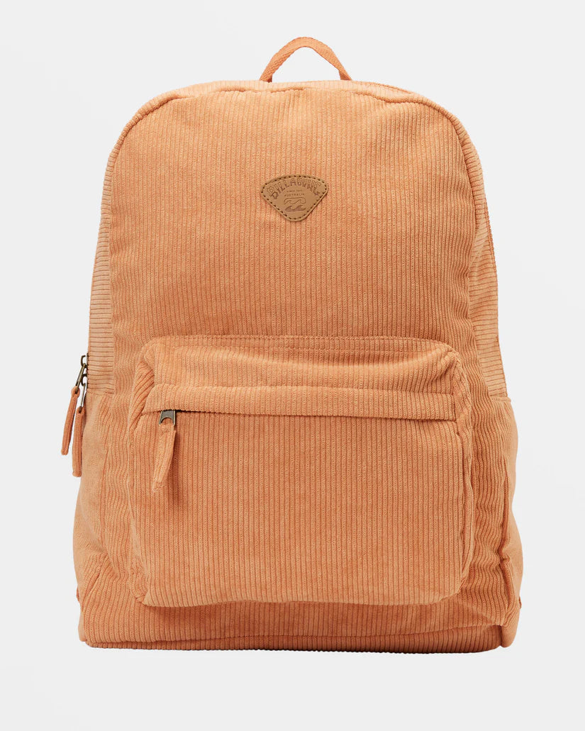 Billabong Schools Out Corduroy Backpack Baked Clay Drift House