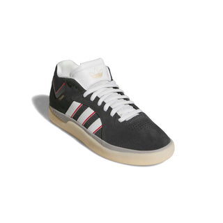 adidas Skateboarding Tyshawn Shoes - Carbon/Crystal White/Better Scarlet