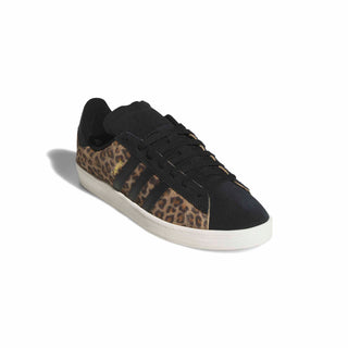 Adidas Campus ADV skate shoe in Cardboard, Core Black, and Cloud White — low-profile suede upper with cupsole construction and reinforced ollie zone.