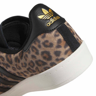 Adidas Campus ADV skate shoe in Cardboard, Core Black, and Cloud White — low-profile suede upper with cupsole construction and reinforced ollie zone.