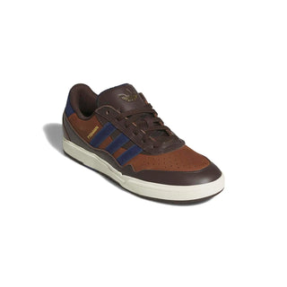 adidas Skateboarding Tyshawn II Shoes - Aurora Coffee/Dark Blue/Preloved Brown