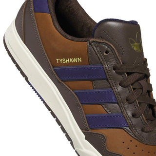 adidas Skateboarding Tyshawn II Shoes - Aurora Coffee/Dark Blue/Preloved Brown
