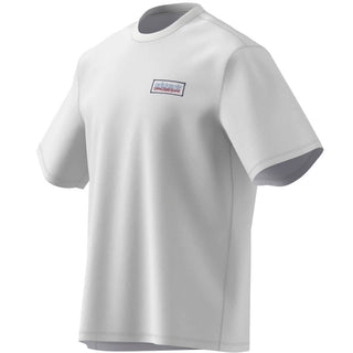 adidas Skateboarding Mark Gonzales Modernist Tee in White with graphic artwork and loose-fitting cotton construction.
