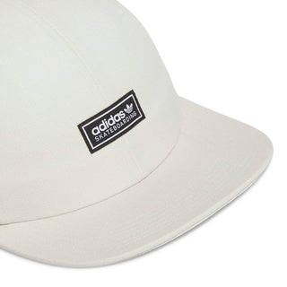 adidas Skateboarding Lowkey V2 Cap in Orbit Grey — canvas construction, heritage adidas logo, timeless skate silhouette for park and street