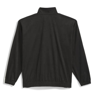 adidas Skateboarding Vintage Superfire Track Top in Black and Cream White with relaxed fit and full-zip design.