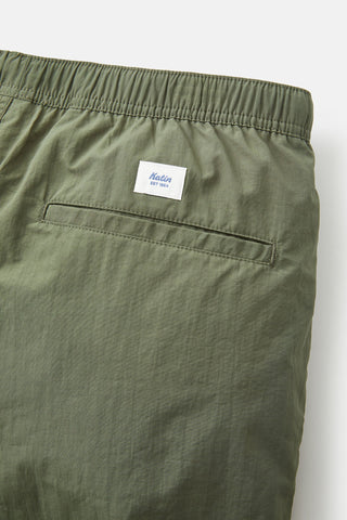 KATIN Trails Nylon Short, 100% nylon, with front patch and back Velcro pocket.