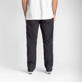 Roark Layover Pro Pants in Black with 4-way stretch and travel-focused features.
