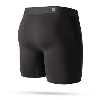 Stance Butter Blend boxer briefs with Wholester pouch in black, offering superior softness and support.